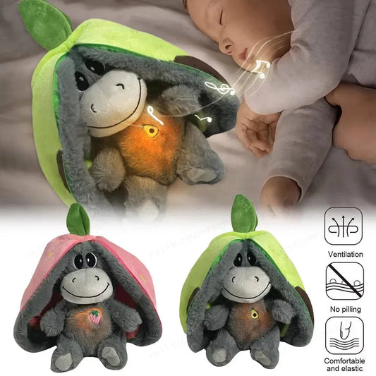 Strawberry Donkey Plush Doll