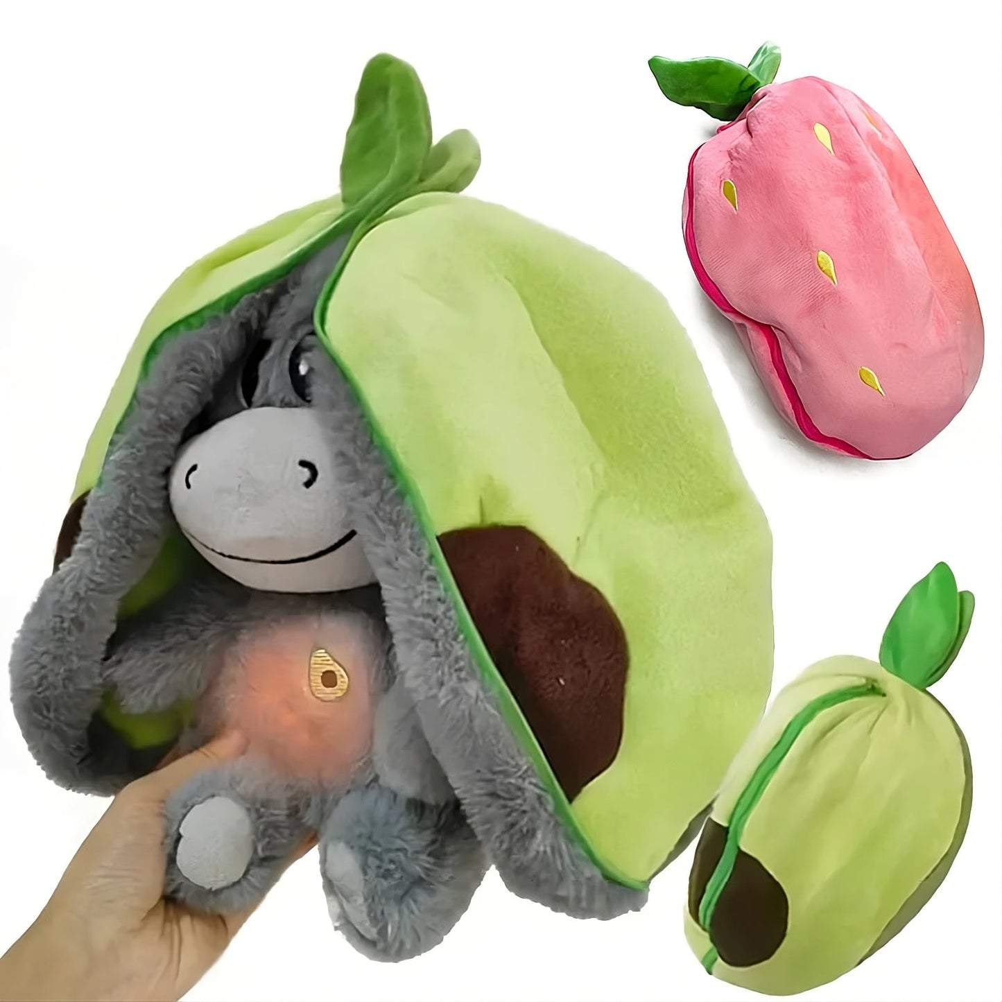 Strawberry Donkey  Plush Doll