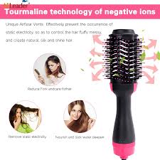 2-in-1 Hot Air Hair Brush for Women – Hair Dryer & Volumizing Styling Brush for Smooth, Shiny Hair