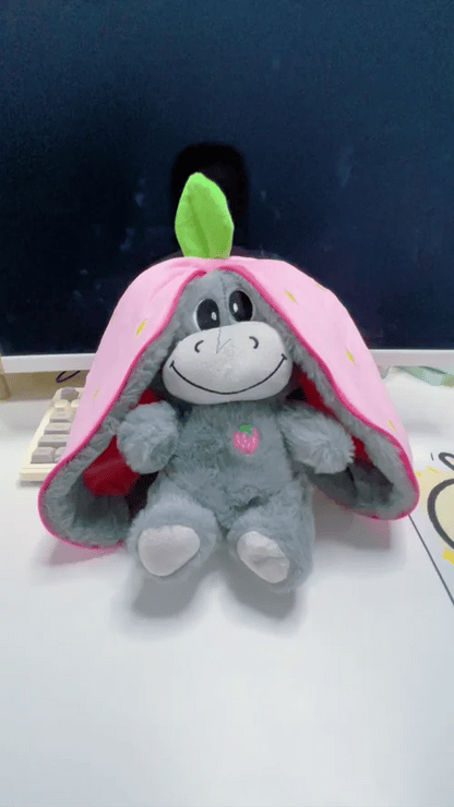 Strawberry Donkey  Plush Doll