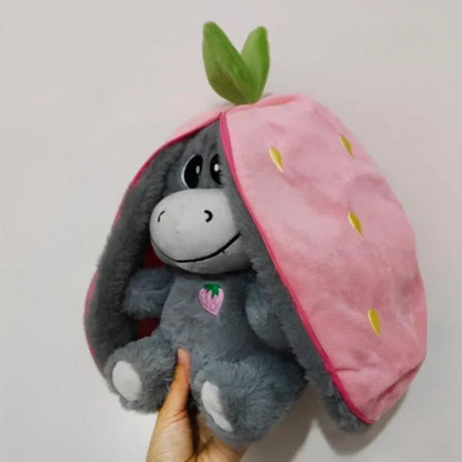 Strawberry Donkey  Plush Doll